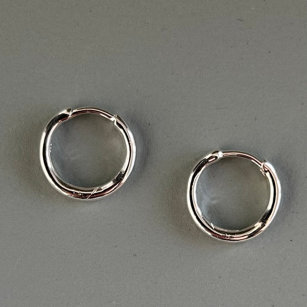 Sterling Silver Hoop Earrings