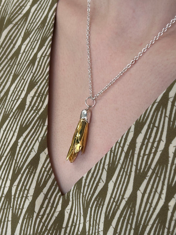 Kōwhai Pendant Gold
