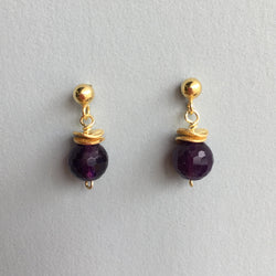 Amethyst Earrings Joanna Salmond Jewellery