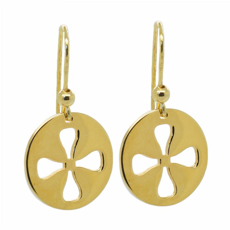 Charmed Gold Symbol Earrings