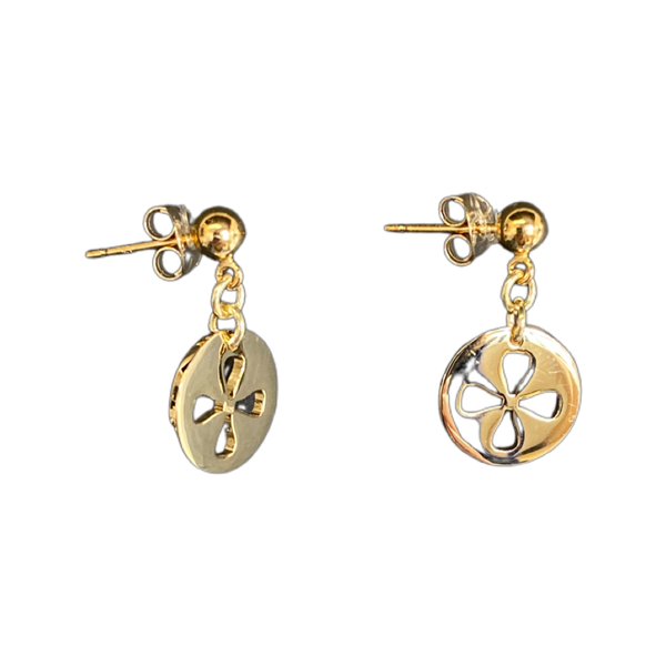 Mini Charmed Gold Symbol Earrings