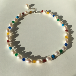 Jewel Pearl Necklace