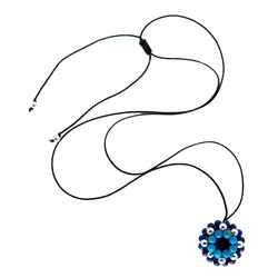 Lapis Mini Orbit String Pendant