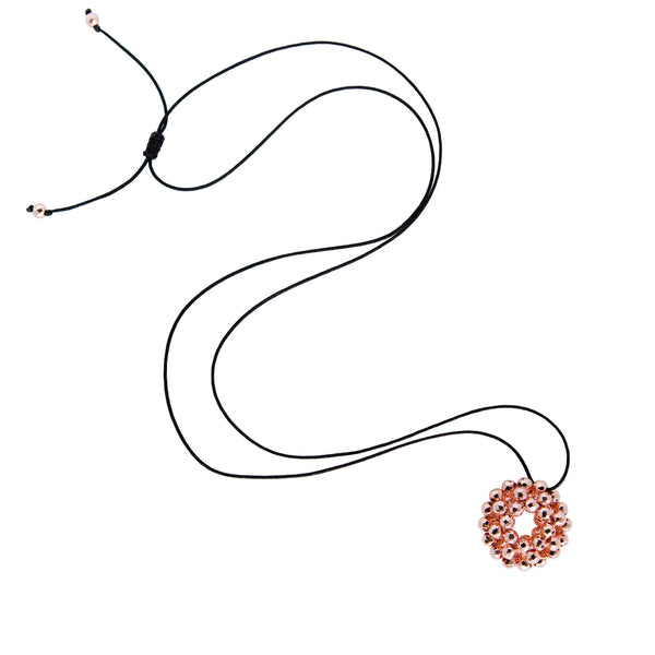 Rose Mini Orbit String Pendant