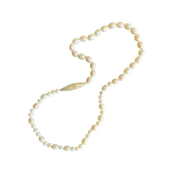 Pearl Half and Half Necklace