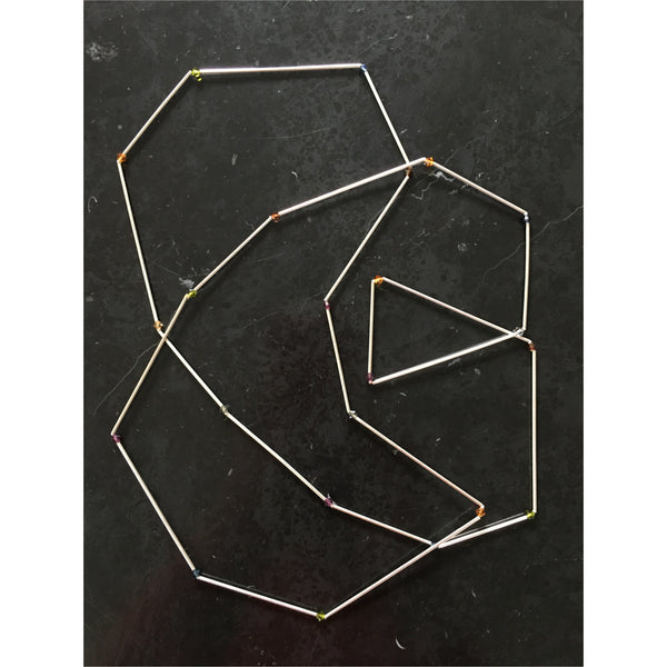 Silver Jewel Necklace