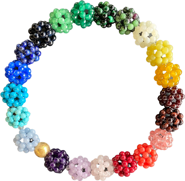 Spectrum Gemstone Necklace