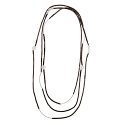 Wrap Metallic Necklace