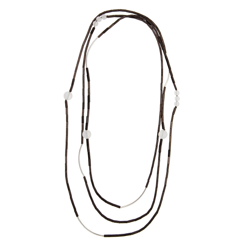 Wrap Metallic Necklace