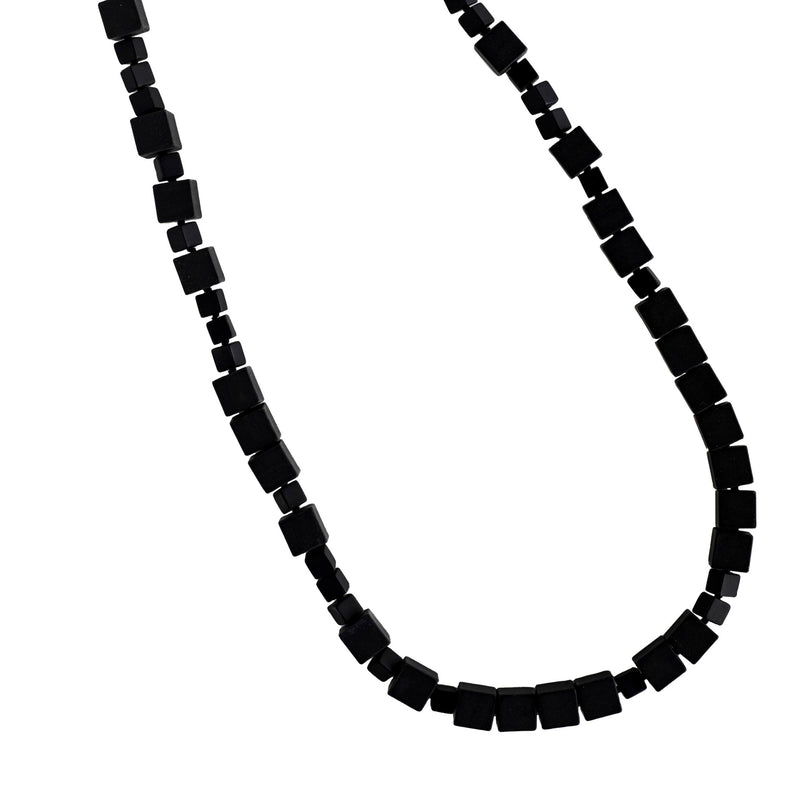 Onyx Hidden Message Necklace