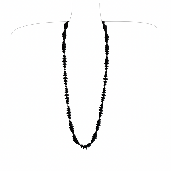 Onyx Abacus Necklace
